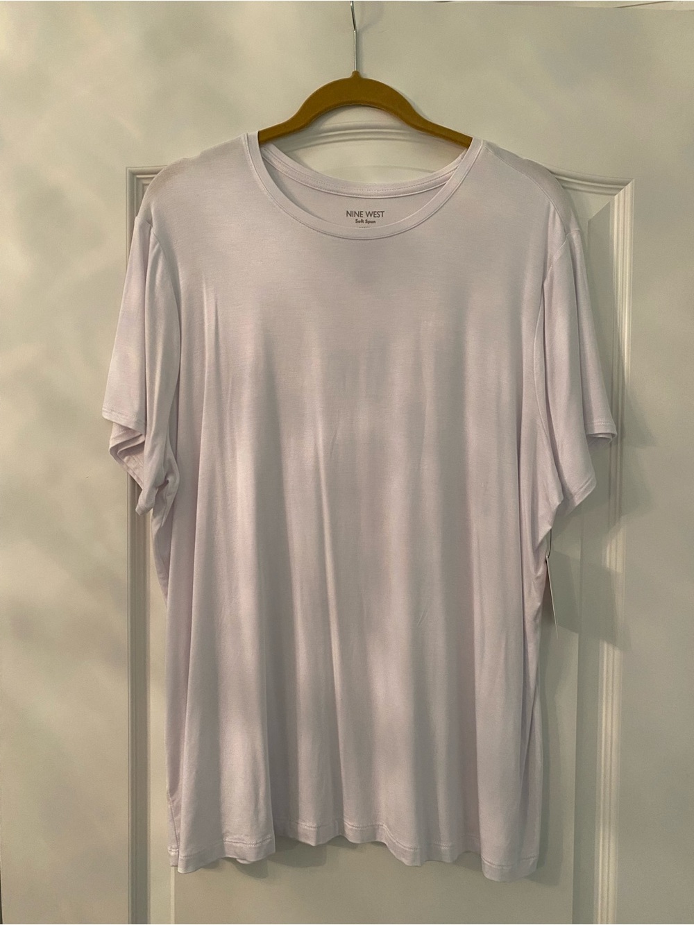 Nine West Crew Neck Short Sleeve Tee